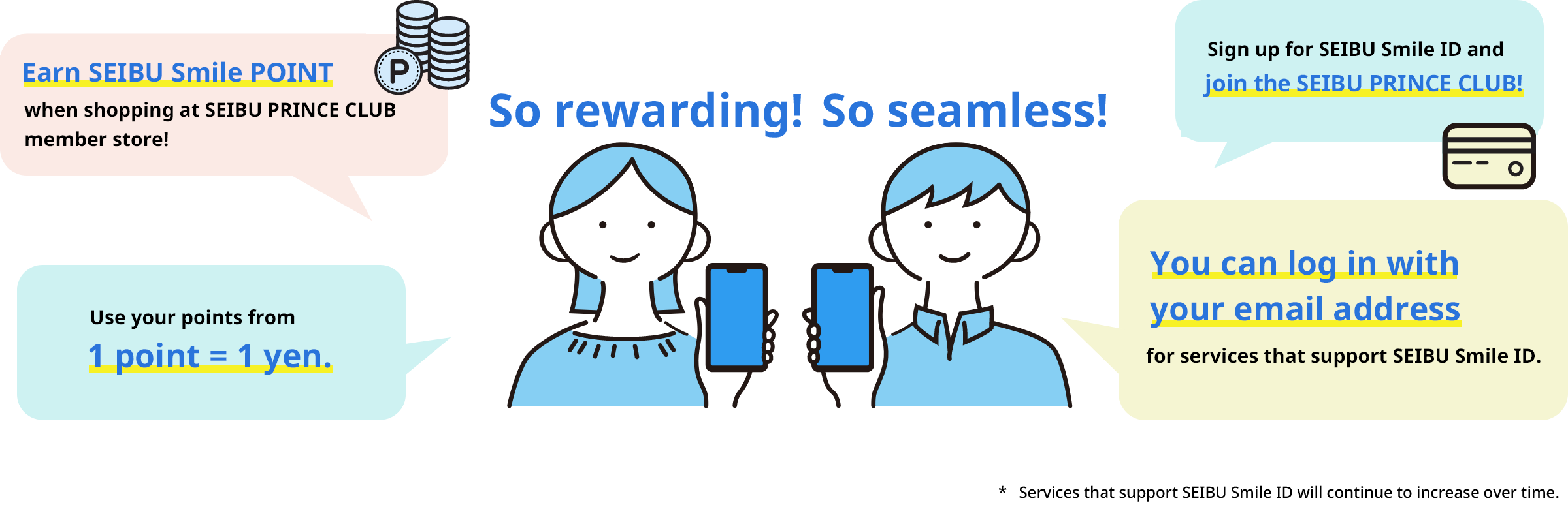 So rewarding! So seamless!